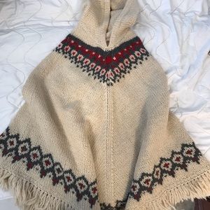 J.Crew Wool Women’s Poncho Size Medium